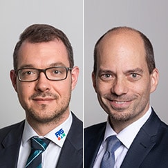 Alexander Blömer, Business Development Manager (FKS) Daniel Dobert, Leiter Managed Services (FKS IT)
